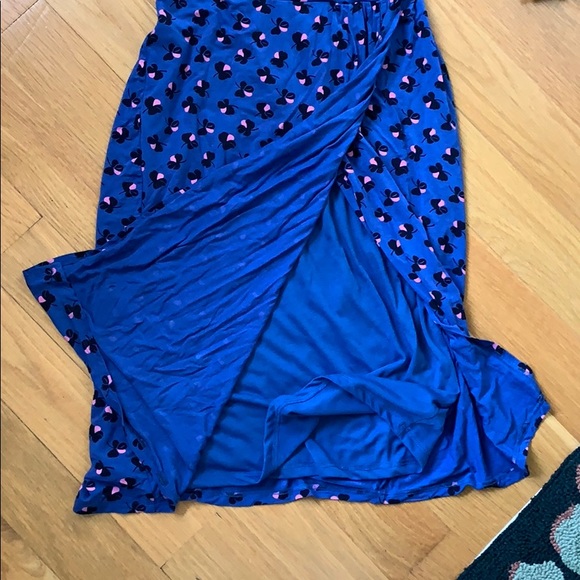 Boden Lottie Pansy Print Dress - Picture 7 of 13